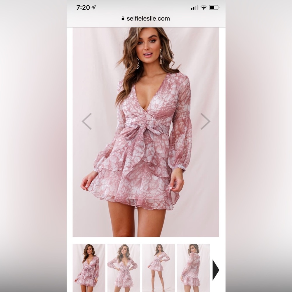 Selfie leslie mini dress